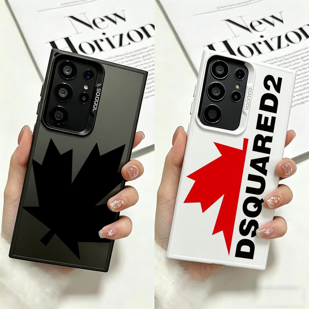 Phone Cases Trendy - แฟชั่นแบนด์ ดี-ดี-ดีสควาเรด 2 เคสโทรศัพท์เลเซอร์แมทสำหรับซัมซุง S25 S24