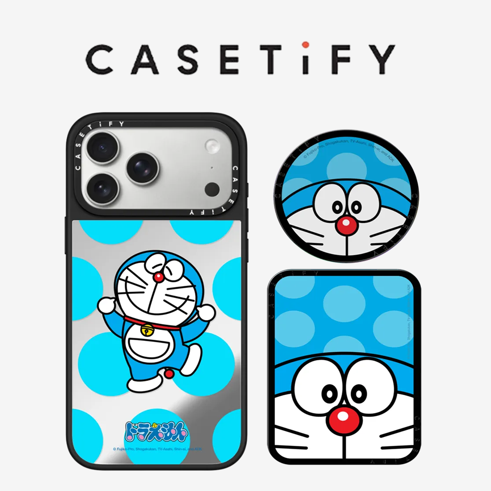Phone Cases Magnetic - เคสโทรศัพท์ CASETiFY ลายการ์ตูนโดราเอมอน สำหรับ iPhone 13