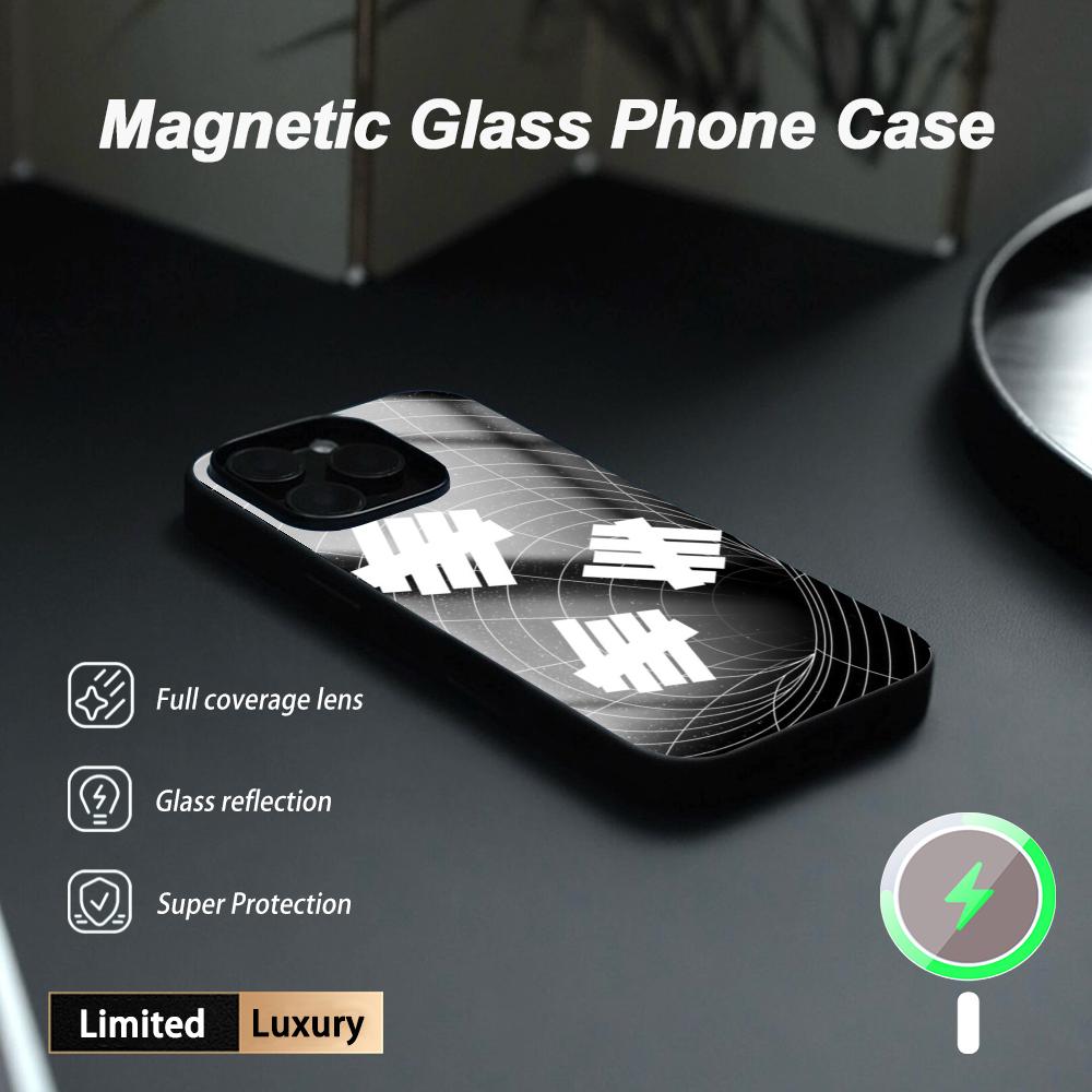 Phone Cases Magnetic - เคสโทรศัพท์ลายโลโก้ Undefeated สุดเท่สไตล์ฮิปฮอป สำหรับ iPhone17 Air