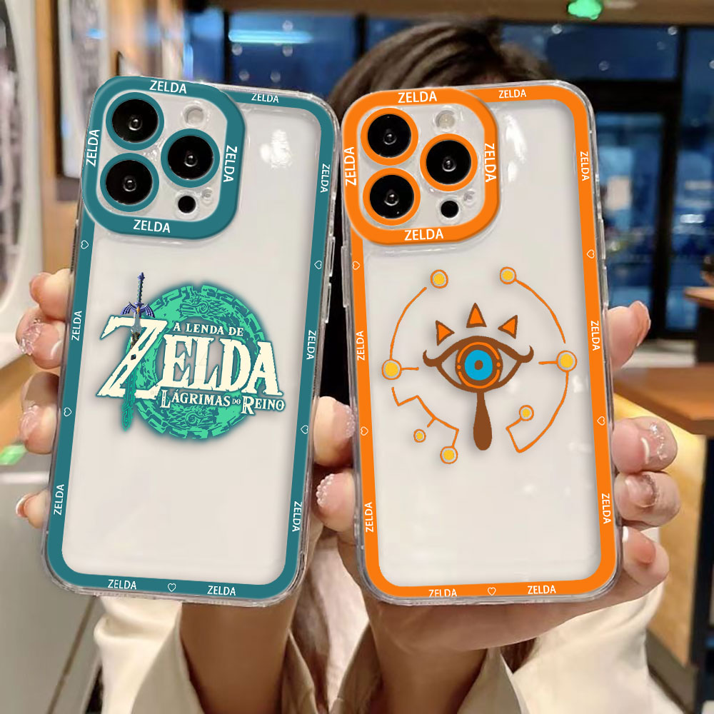 Phone Cases Zelda - การ์ตูน L-Legend Z-Zeldas เคสโทรศัพท์ใสสำหรับซัมซุงกาแล็กซี่ S26 S25
