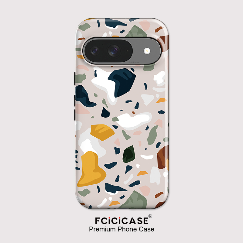 Google Pixel 9 - เคสโทรศัพท์ลายเพ้นท์หรู Fcicicase สำหรับ Google Pixel 10A