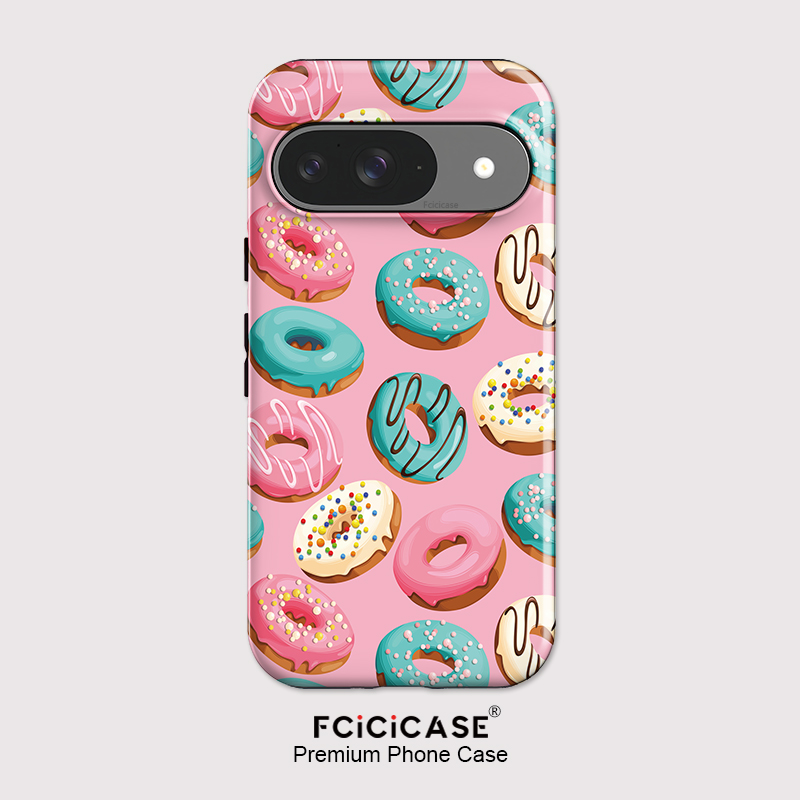 Google Pixel 9 - เคสโทรศัพท์ Fcicicase 2 in 1 แบบสองชั้น