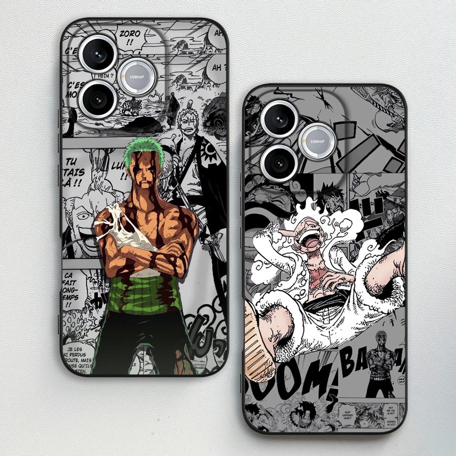 Phone Cases Honor - เคสโทรศัพท์ลายอนิเมะวันพีซ ลูฟี่ ซ-โซโร สำหรับ Honor 400