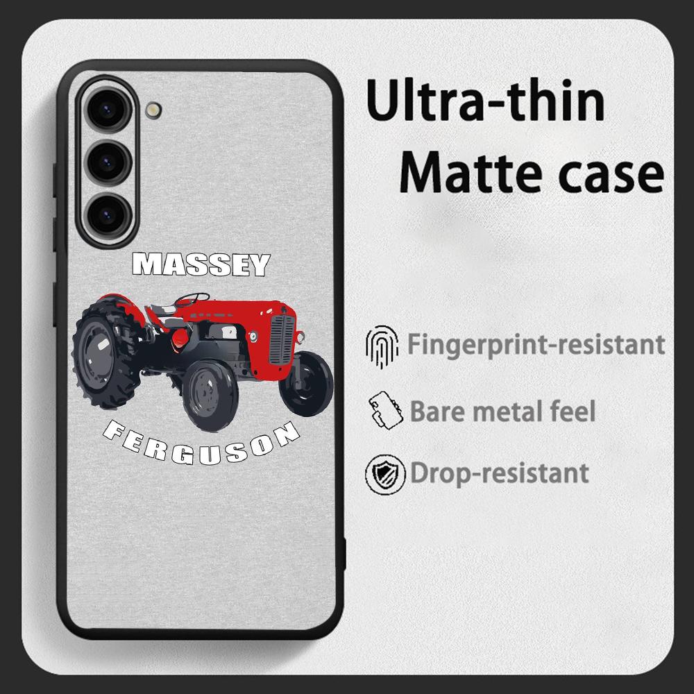 Phone Cases Trendy - เคสโทรศัพท์ลายรถแทรกเตอร์ Massey Ferguson สุดเท่ สำหรับ Samsung