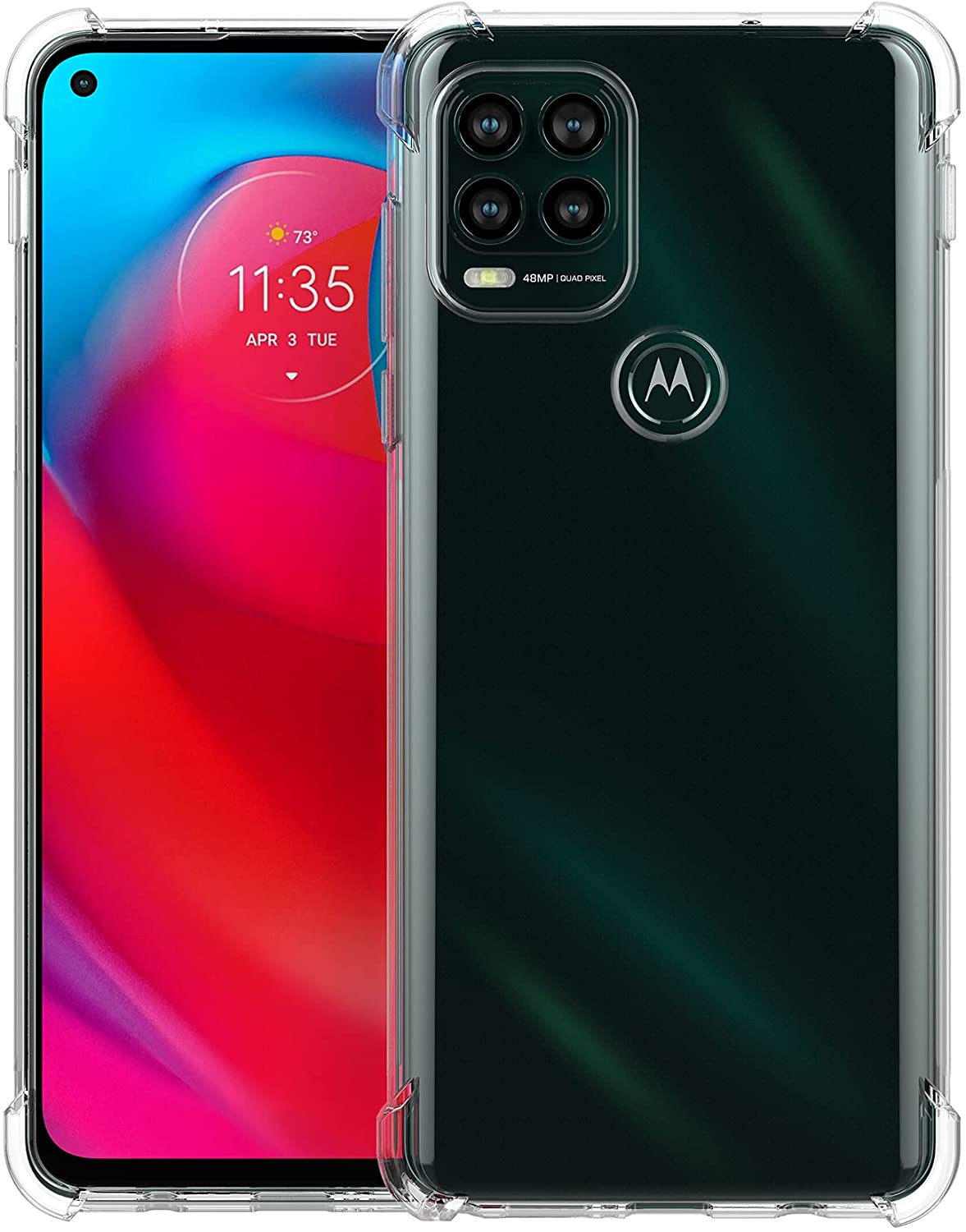 Phone Cases Moto G - เคสกันกระแทกใสกันลื่นกันรอยขีดข่วน ทนทาน ยืดหยุ่น ผลิตจาก TPU สำหรับ