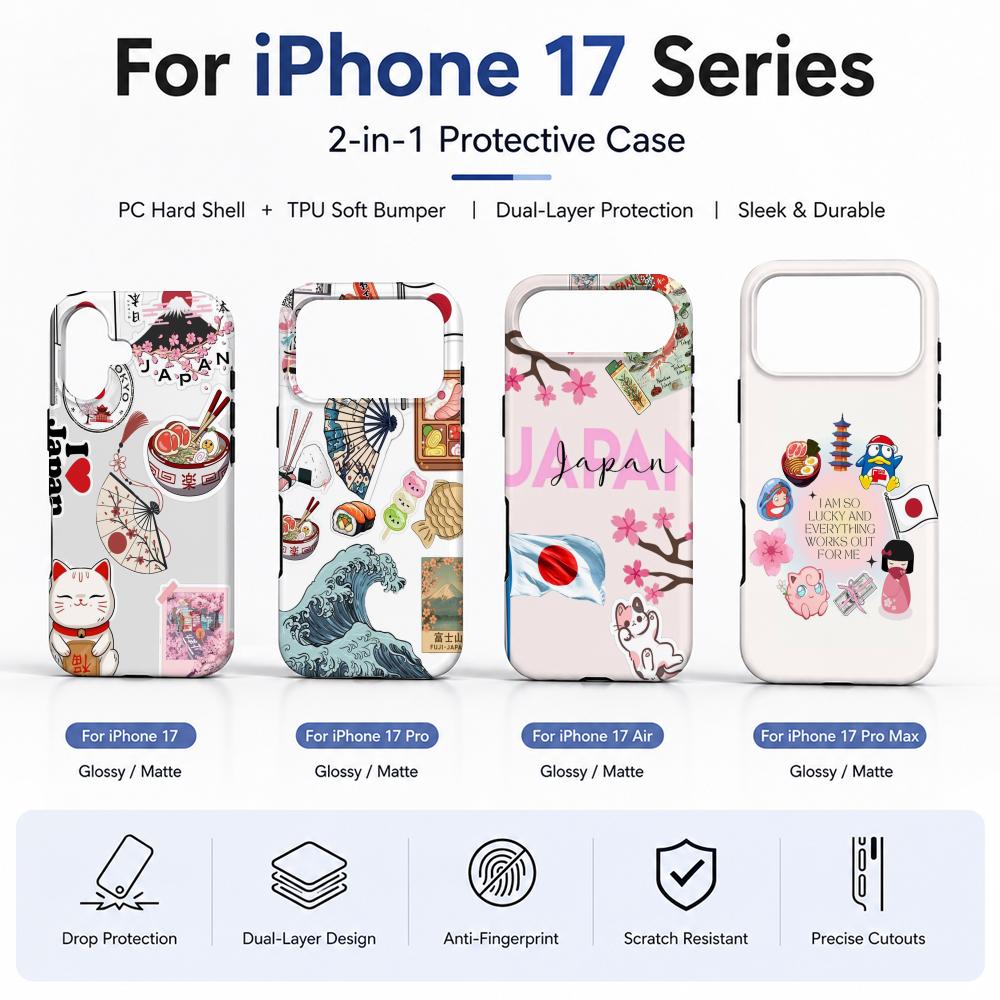 Phone Cases Tokyo - ญี่ปุ่น โตเกียว โอซากะ คานากาวะ เคสโทรศัพท์ วัสดุฟิล์ม