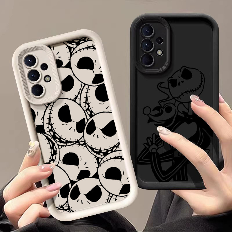 Phone Cases Disney - เคสลายแจ็ค แซลลี่ สเกลลิงตัน สำหรับ Samsung Galaxy