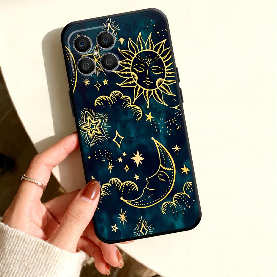 Phone Cases Honor - เคสโทรศัพท์ลายดวงจันทร์สำหรับ Honor 600 Lite X8 X8a