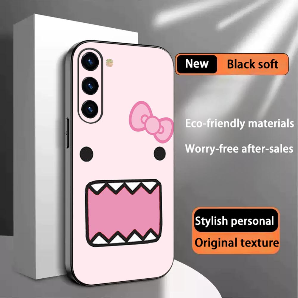 Phone Cases Cute - เคสโทรศัพท์ลายการ์ตูนโดโมคุงน่ารักสำหรับ Samsung Galaxy S26 S25 S24