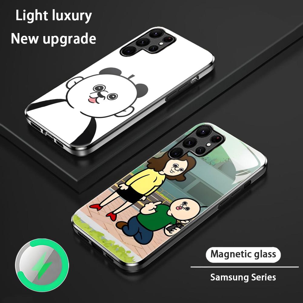 Phone Cases Magnetic - การ์ตูนบแบงบแบง ชีวิตประจำวันเคสโทรศัพท์สำหรับซัมซุง S26 S25 S24 S23