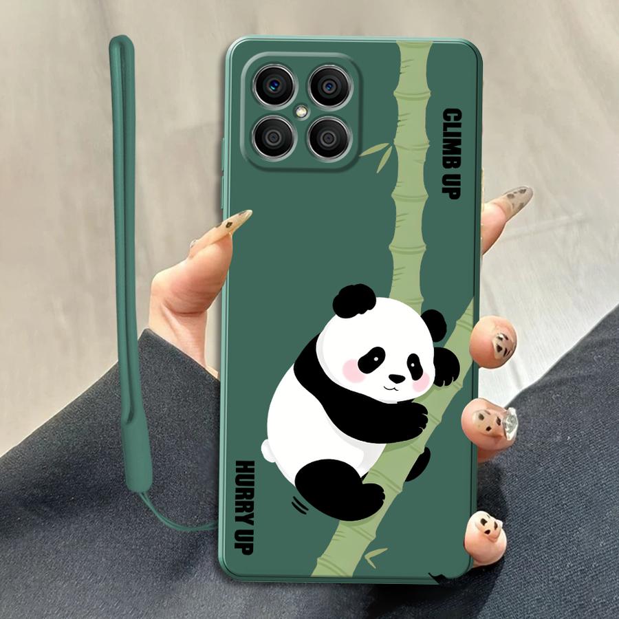 Phone Cases Honor - เคสโทรศัพท์ลายแพนด้าน่ารักสำหรับ Honor X9b X5c X8a X9a