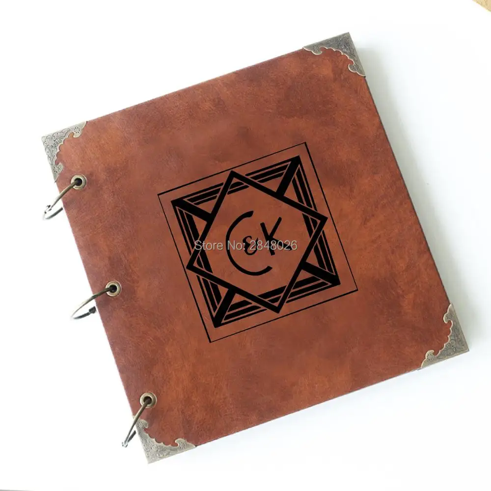 Monogram Custom Case - 50 หน้า Rustic Initials ส่วนบุคคล Monogrammed