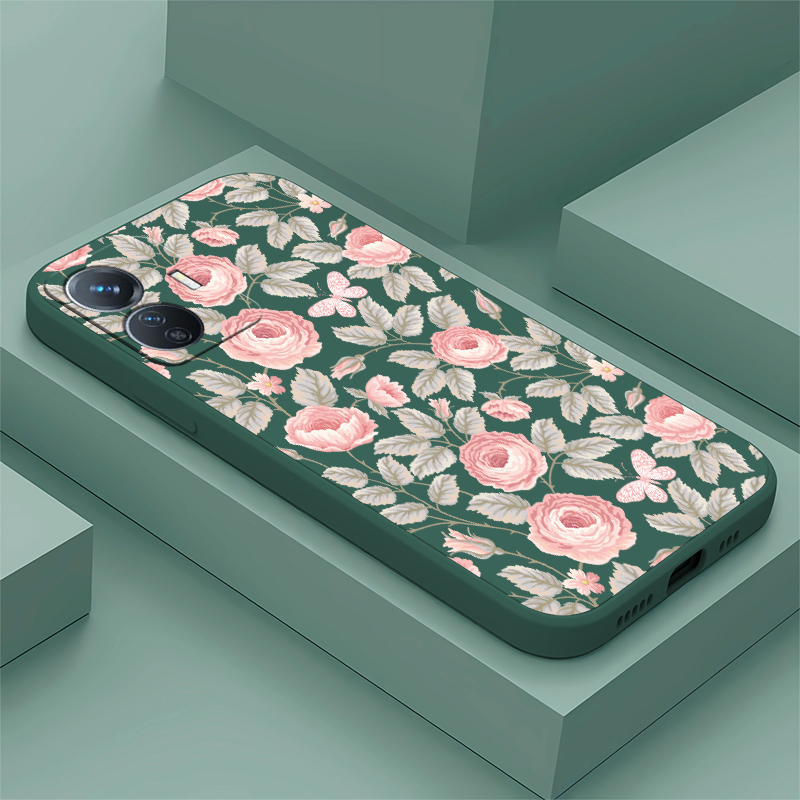 Phone Cases Vivo - เคสโทรศัพท์ลายดอกไม้เล็กๆ สำหรับ Vivo Y53S Y52 Y51