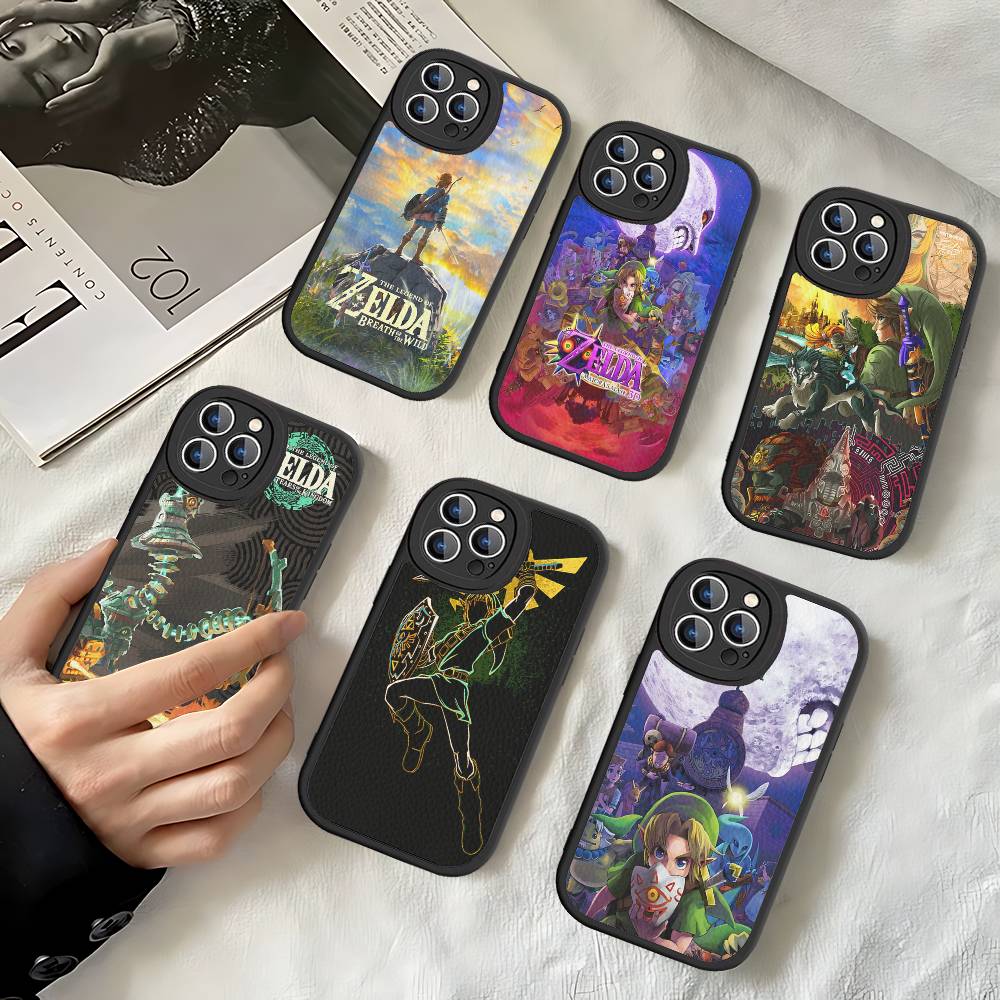 Phone Cases Zelda - เคสโทรศัพท์หนังแข็งลายเกม L-Legends Of The Z-Zelda สำหรับ