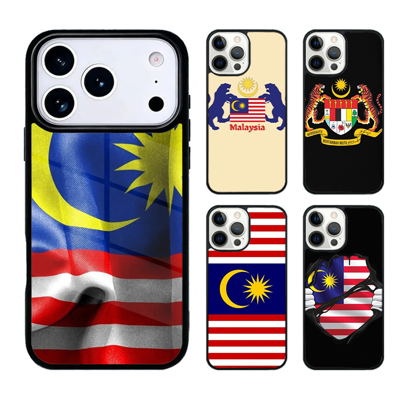 Phone Cases Malaysia - เคสโทรศัพท์ลายตราแผ่นดินมาเลเซีย สำหรับ iPhone 17 Pro Max