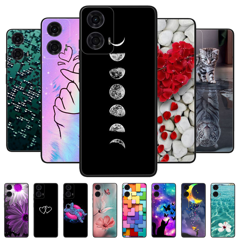 Phone Cases Moto G - สําหรับ Motorola Moto G24 Power กรณีสิงโตหมาป่าซิลิโคนนุ่มปกหลังสําหรับ