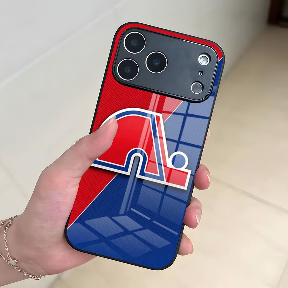 Q-QueBecES โลโก้ฮอกกี้เคสโทรศั - Phone Cases Quebec บทวิจารณ์และราคา