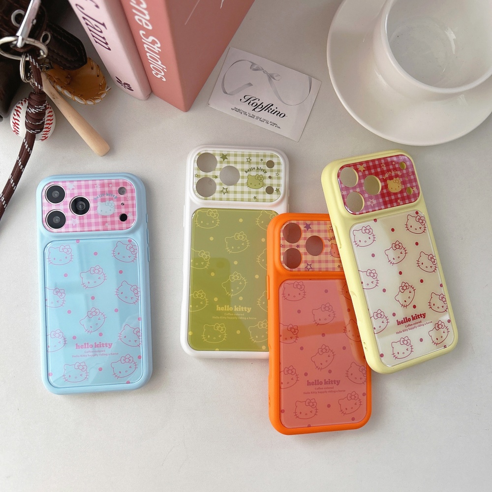 เคสโทรศัพท์ลายตารางน่ารัก Hell - Phone Cases Hello Kitty บทวิจารณ์และราคา