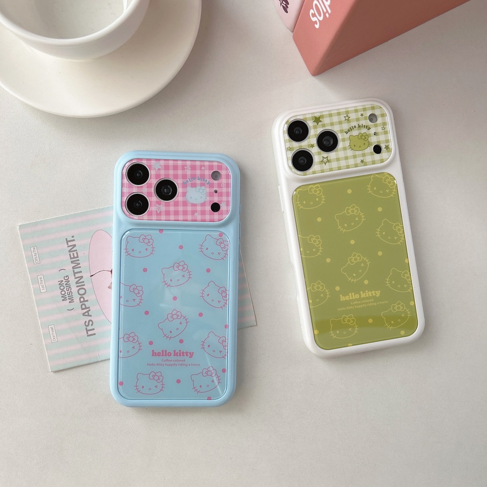เคสโทรศัพท์ลายตารางน่ารัก Hell - Phone Cases Hello Kitty บทวิจารณ์และราคา