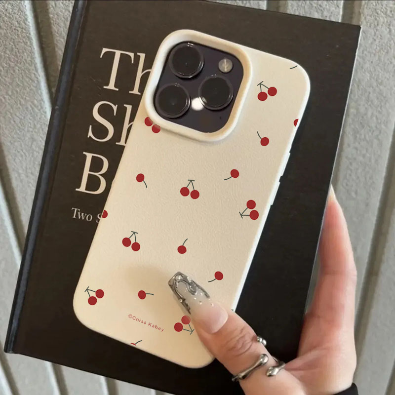 น่ารักการ์ตูนเชอร์รี่ลิ้นจี่รู - Phone Cases Cute บทวิจารณ์และราคา