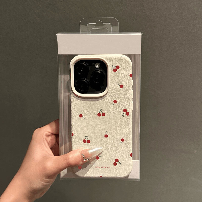 น่ารักการ์ตูนเชอร์รี่ลิ้นจี่รู - Phone Cases Cute บทวิจารณ์และราคา