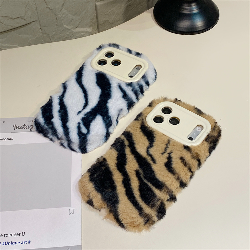 เคสโทรศัพท์ลายม้าลายหรูหรา ขนป - Phone Cases Iphone 16 Pro บทวิจารณ์และราคา