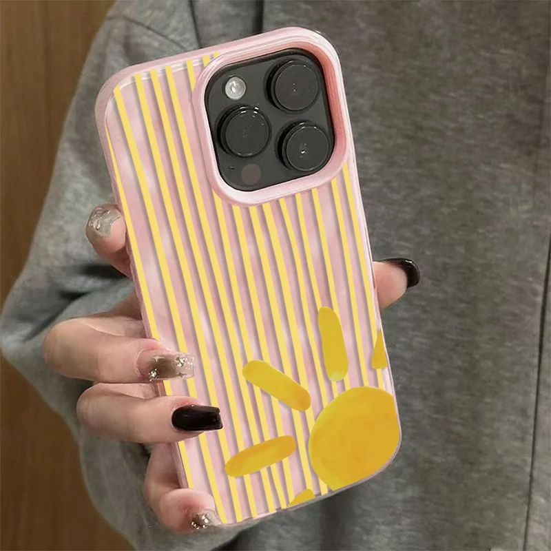 เคสโทรศัพท์ลายทางสีเหลืองลายพร - Phone Cases Yellow บทวิจารณ์และราคา