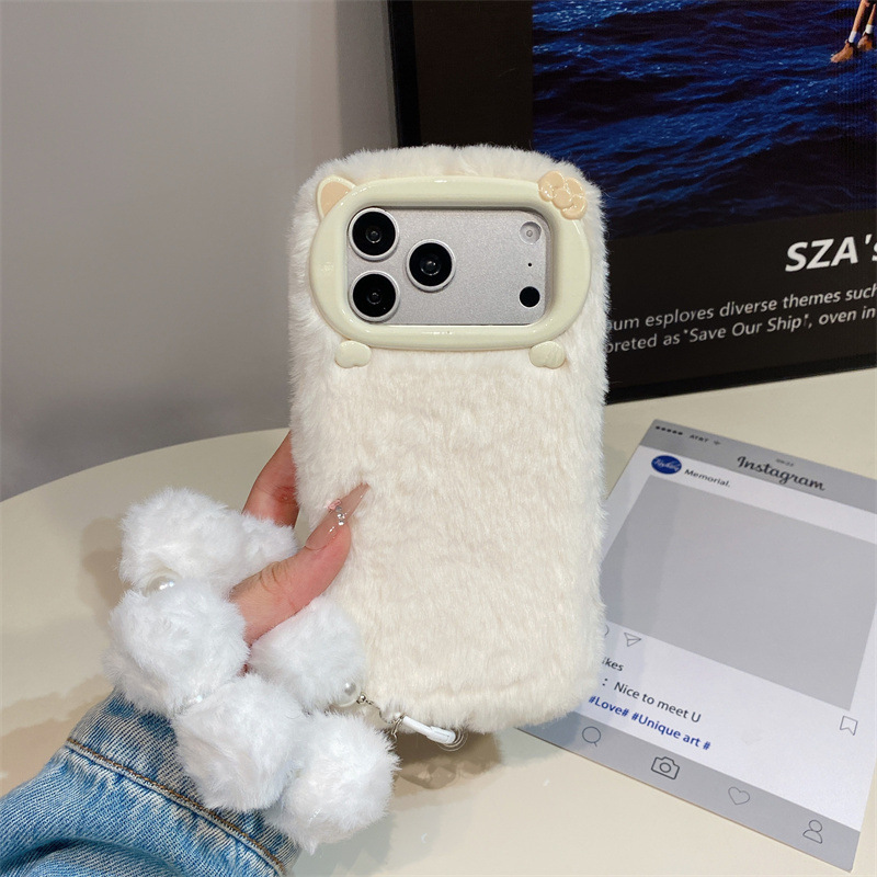 เคสโทรศัพท์ขนเฟอร์สีพื้นสุดหรู - Phone Cases Iphone 16 Pro บทวิจารณ์และราคา