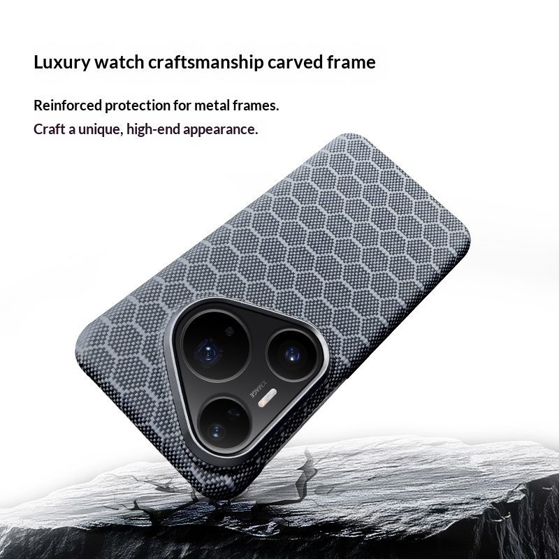 เคสโทรศัพท์ไฟเบอร์อะรามิดเคฟลา - Huawei Pura 70 บทวิจารณ์และราคา