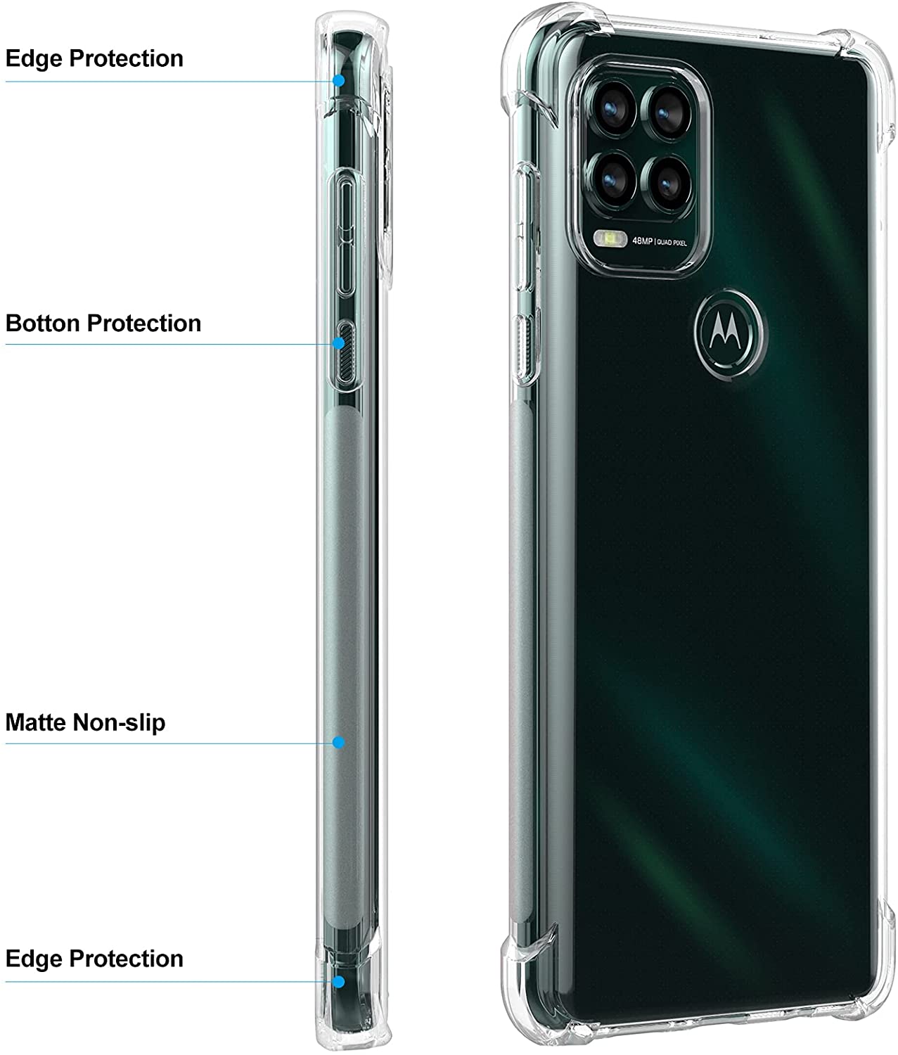 เคสกันกระแทกใสกันลื่นกันรอยขีด - Phone Cases Moto G บทวิจารณ์และราคา