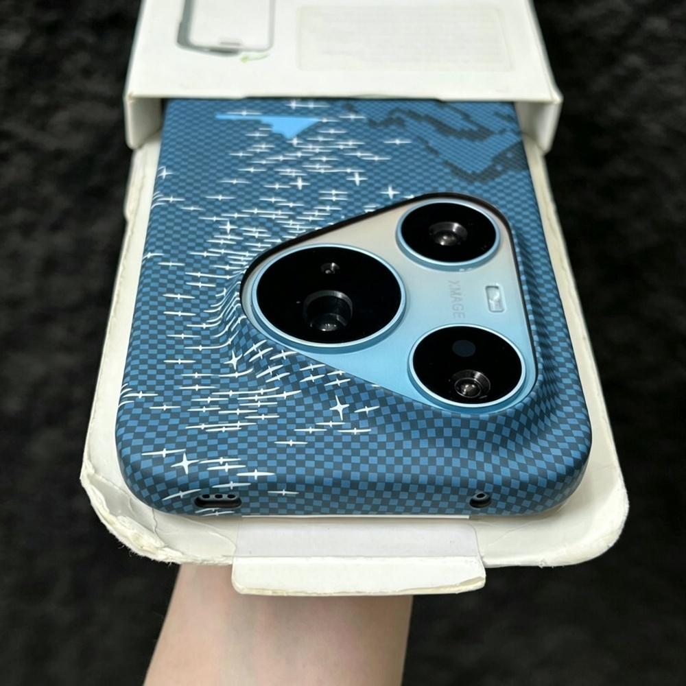 เคสโทรศัพท์ลายเคฟลาร์คาร์บอนไฟ - Huawei Pura 70 บทวิจารณ์และราคา