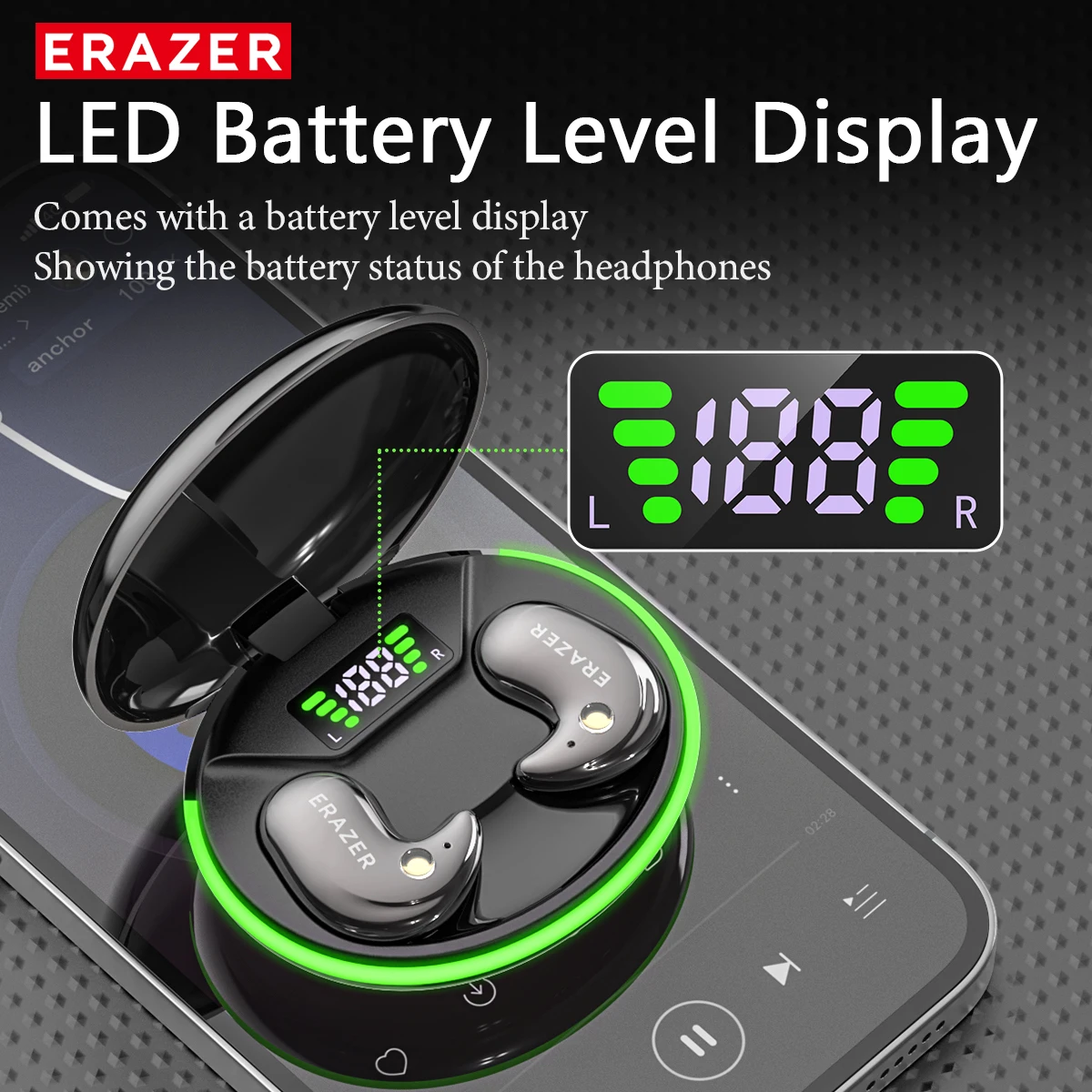 หูฟังบลูทูธแบบอินเอียร์ EARZER - Phone Cases Casely บทวิจารณ์และราคา