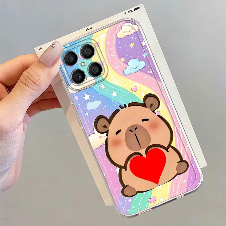 เคสโทรศัพท์นุ่มลายคาปิบาร่าสีส - Phone Cases Honor บทวิจารณ์และราคา