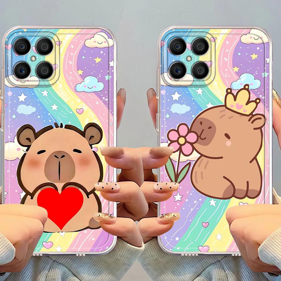 เคสโทรศัพท์นุ่มลายคาปิบาร่าสีส - Phone Cases Honor บทวิจารณ์และราคา