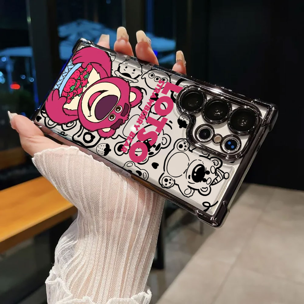 เคสซิลิโคนลายหมีโลตโซ สตรอว์เบ - Phone Cases Disney บทวิจารณ์และราคา