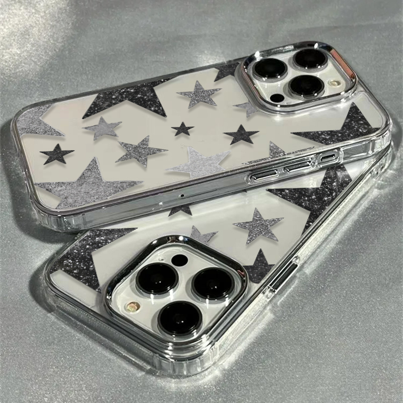 เคสโทรศัพท์ใสลายดาวระยิบระยับท - Phone Cases Trendy บทวิจารณ์และราคา