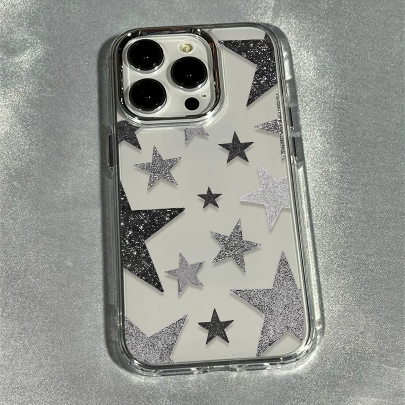 เคสโทรศัพท์ใสลายดาวระยิบระยับท - Phone Cases Trendy บทวิจารณ์และราคา