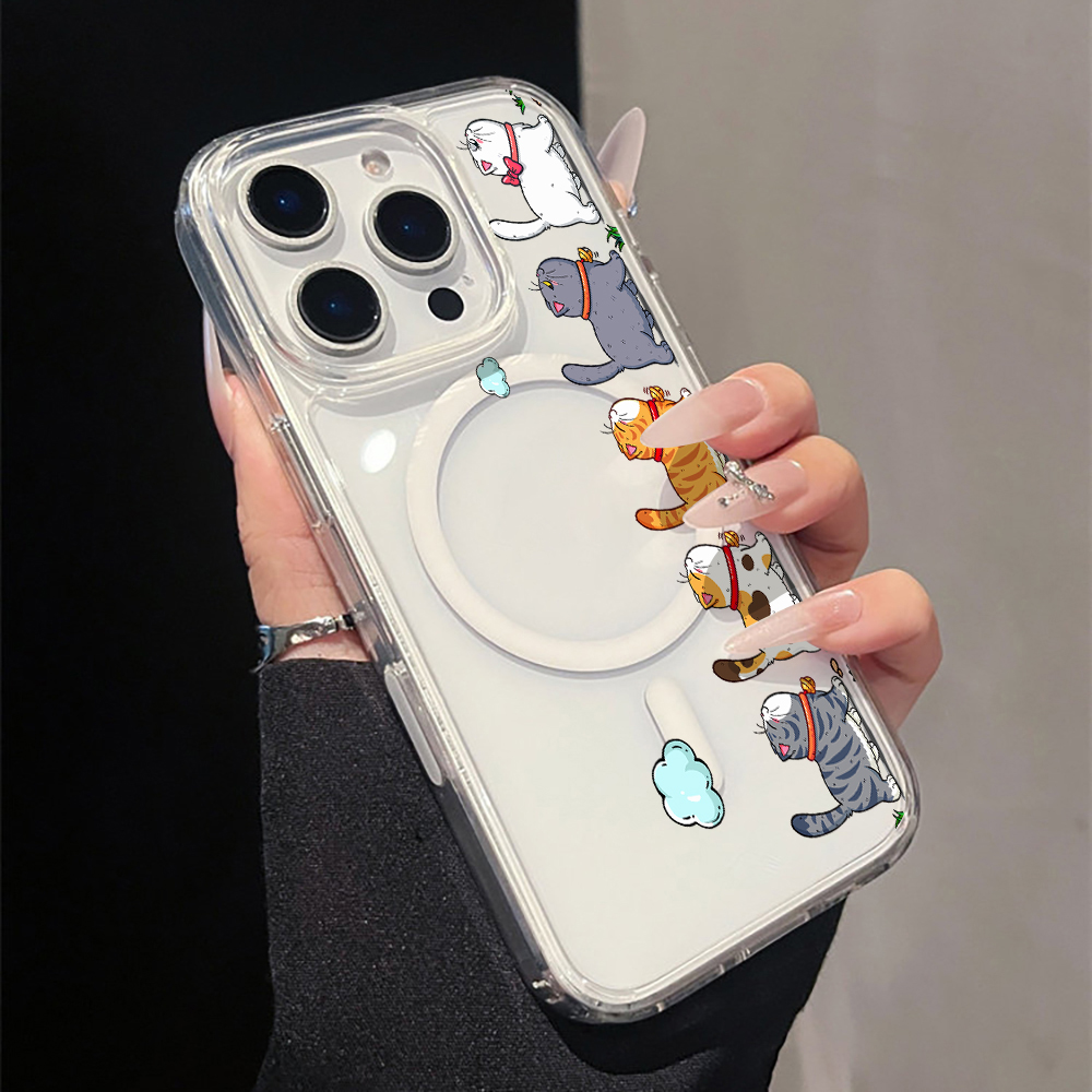 เคสโทรศัพท์ใสลายการ์ตูนแมวน่าร - Phone Cases Cute บทวิจารณ์และราคา