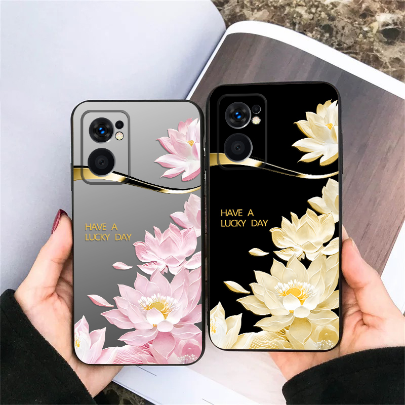 Gradient สีเหลือง Lotus สําหรั - Phone Cases Yellow บทวิจารณ์และราคา