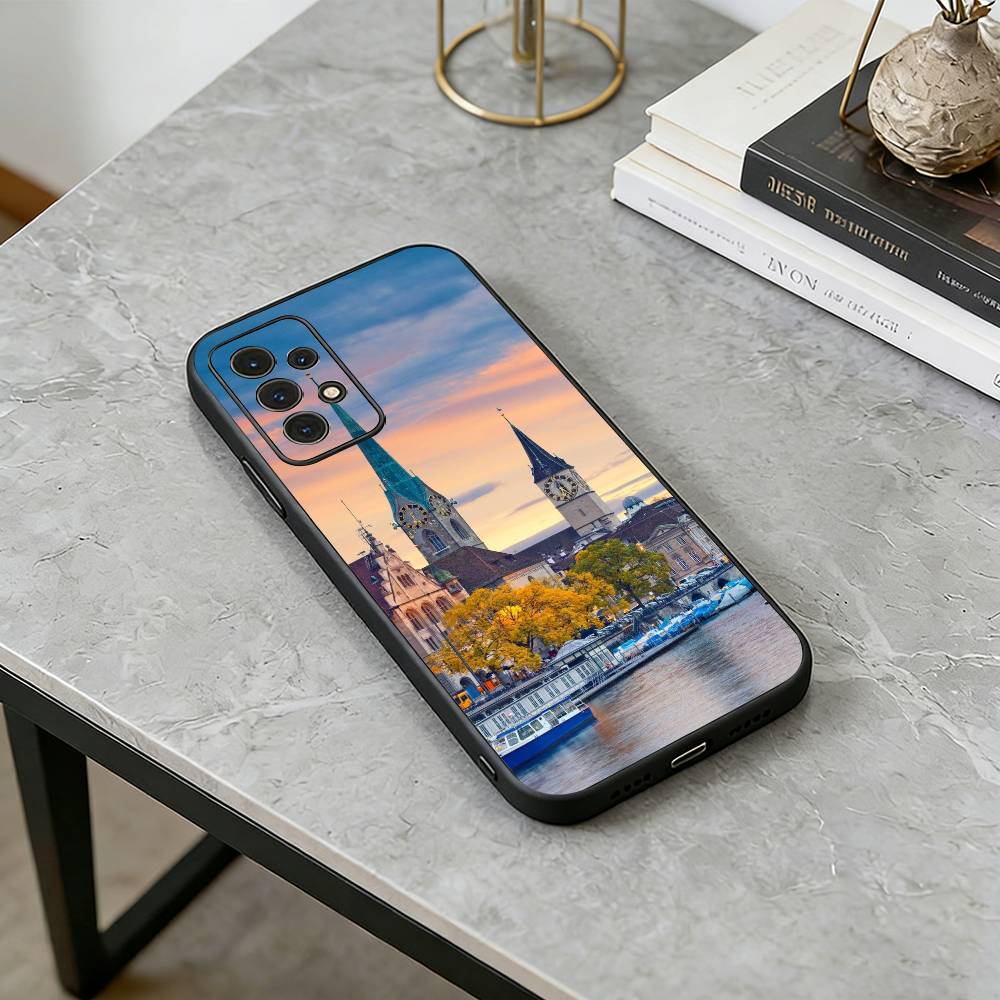 เคสโทรศัพท์ซิลิโคนสีดำนุ่มสไตล - Zurich Phone Cases บทวิจารณ์และราคา