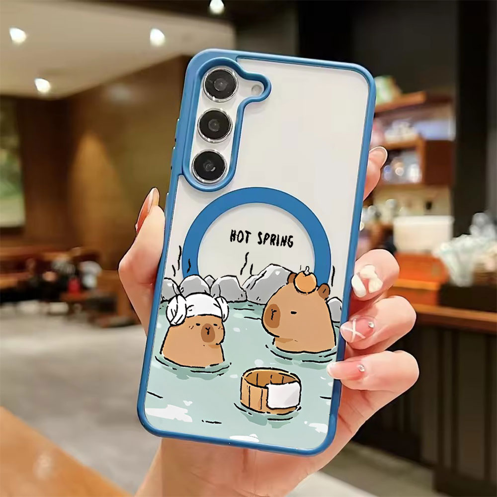 เคสโทรศัพท์แม่เหล็กใสลายคาปิบา - Phone Cases Magnetic บทวิจารณ์และราคา