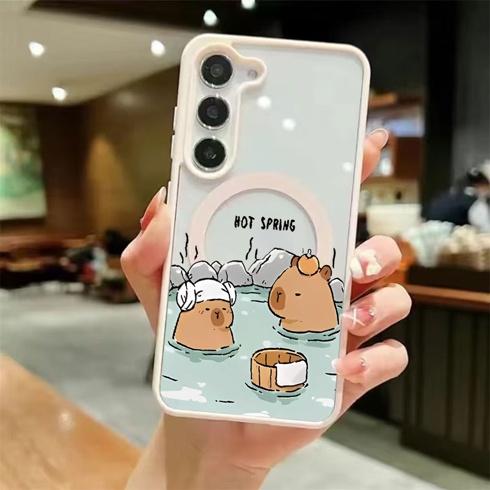 เคสโทรศัพท์แม่เหล็กใสลายคาปิบา - Phone Cases Magnetic บทวิจารณ์และราคา