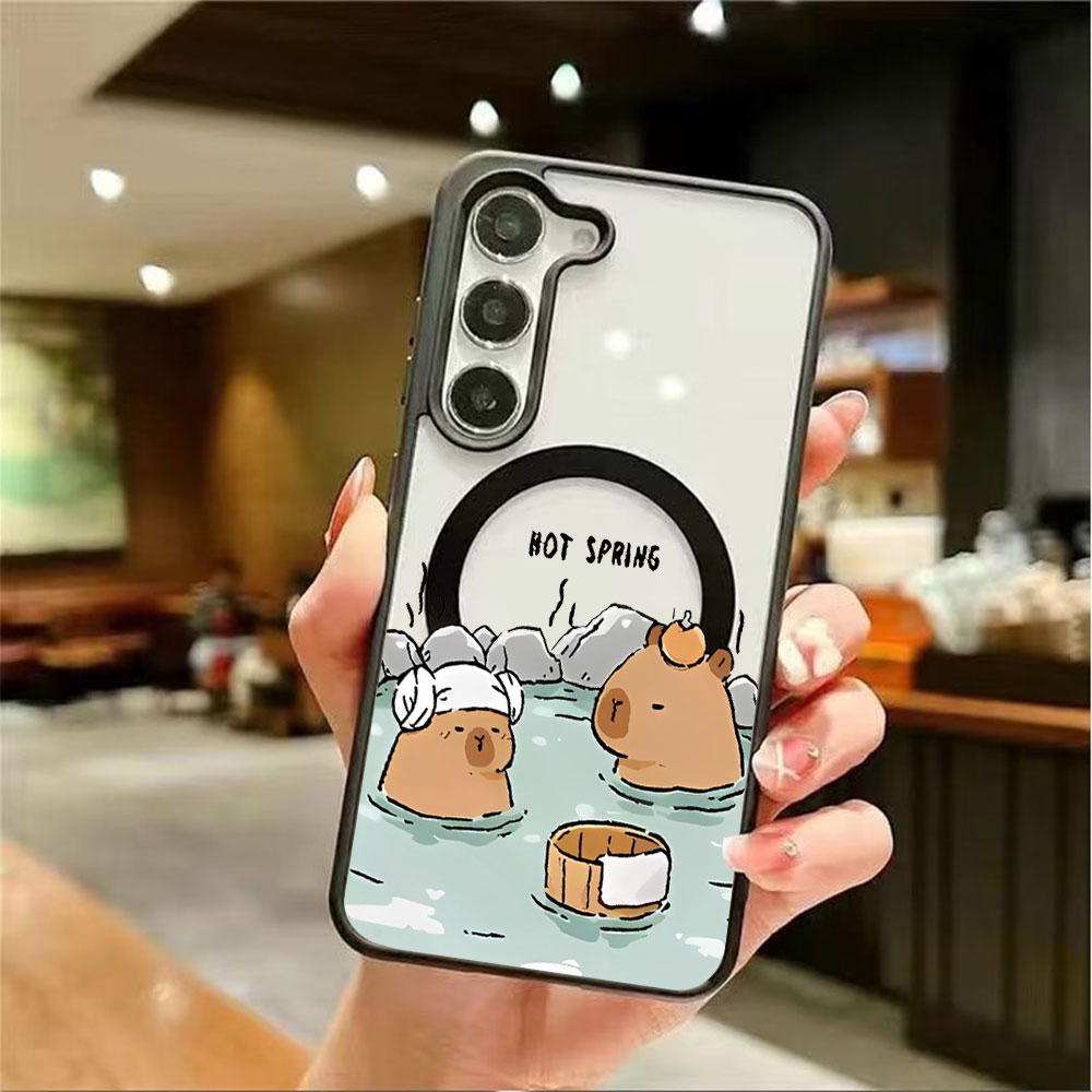 เคสโทรศัพท์แม่เหล็กใสลายคาปิบา - Phone Cases Magnetic บทวิจารณ์และราคา