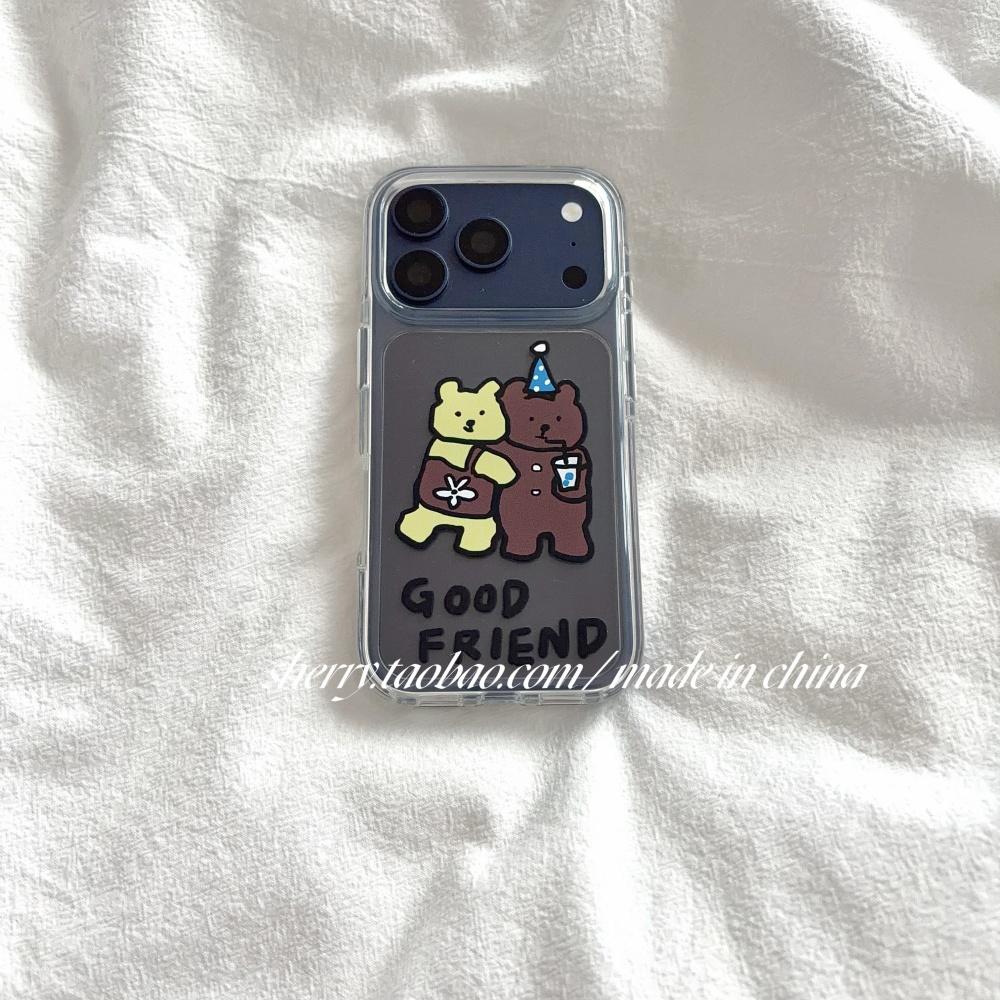 เคสโทรศัพท์ลายหมีเกาหลีสีเหลือ - Phone Cases Yellow บทวิจารณ์และราคา