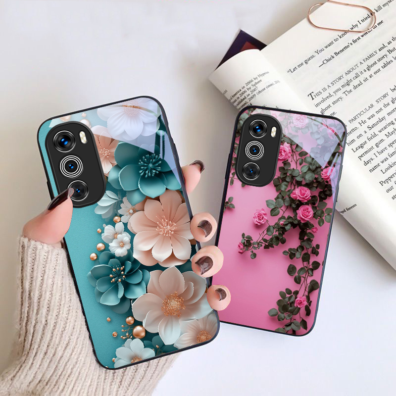 รูปแบบดอกทิวลิปสีม่วงสําหรับ M - Phone Cases Moto G บทวิจารณ์และราคา