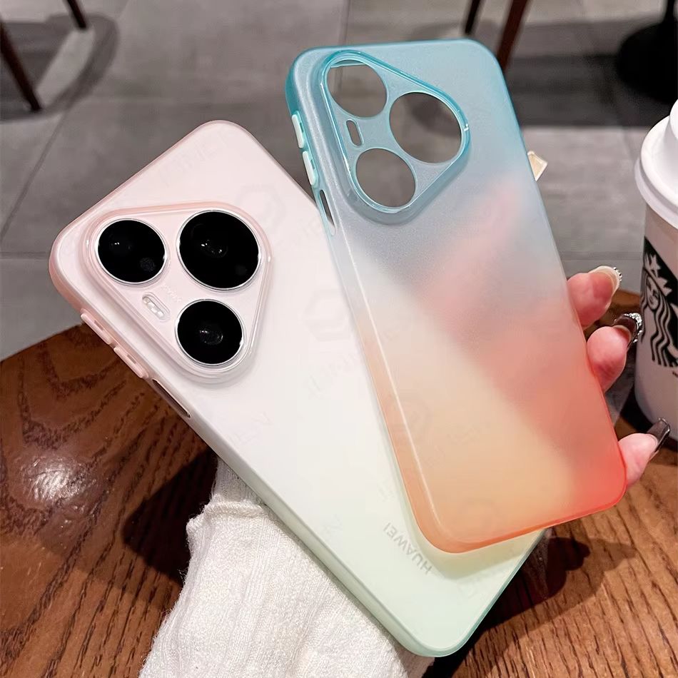 เคสโทรศัพท์แบบด้านไล่สี TPU โป - Huawei Pura 70 บทวิจารณ์และราคา