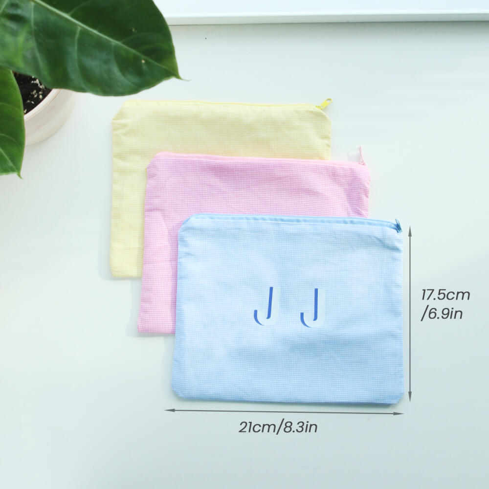 กระเป๋าเครื่องสำอางแบบมีซิป ผ้ - Monogram Custom Case บทวิจารณ์และราคา