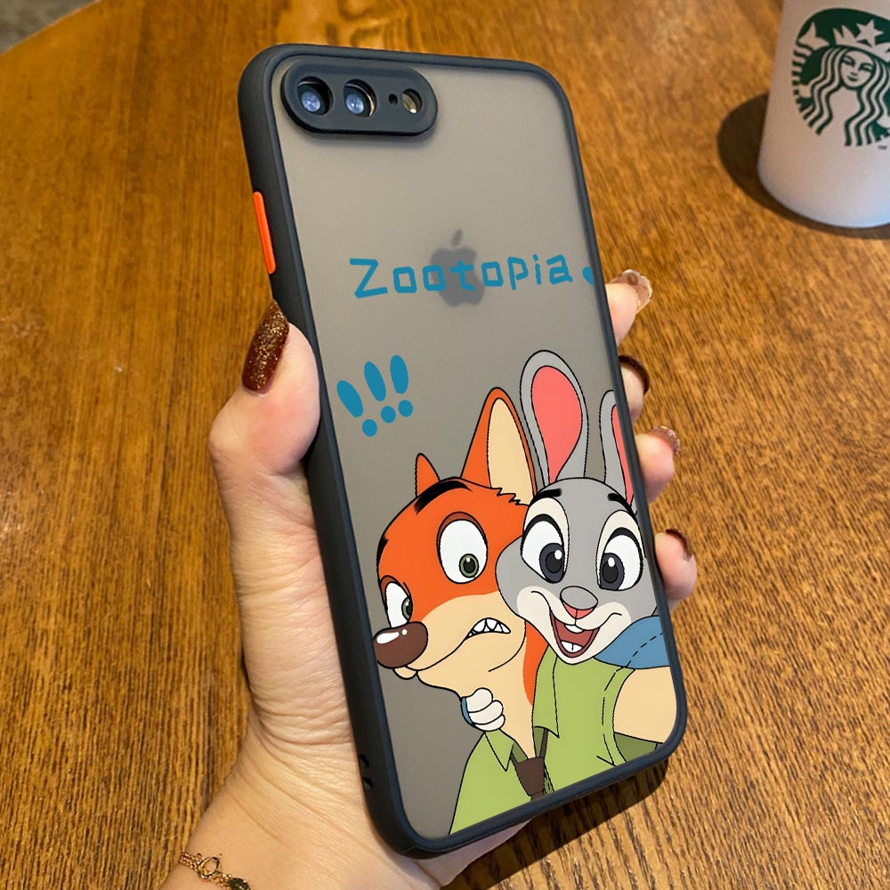 ดิสนีย์ นิค จูดี้ เคสใสแบบด้าน - Phone Cases Disney บทวิจารณ์และราคา