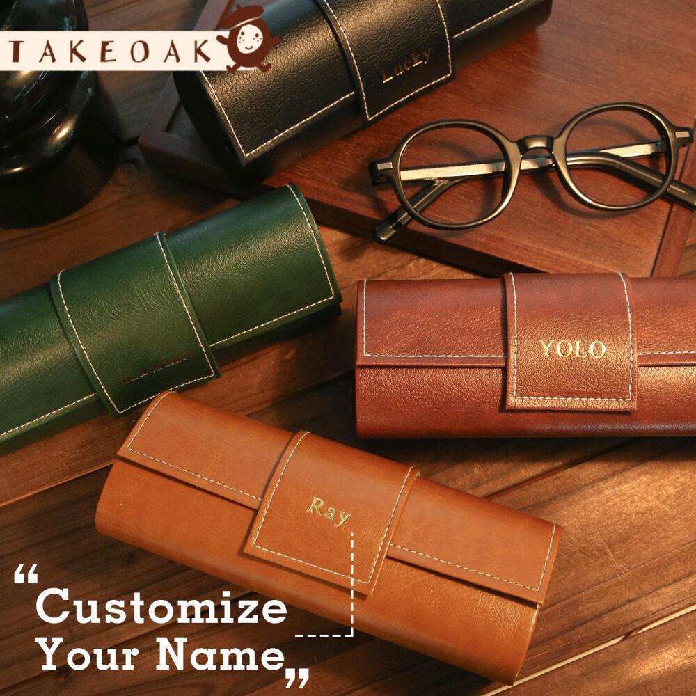 กล่องใส่แว่นตาหนังหุ้มแบบกำหนด - Monogram Custom Case บทวิจารณ์และราคา