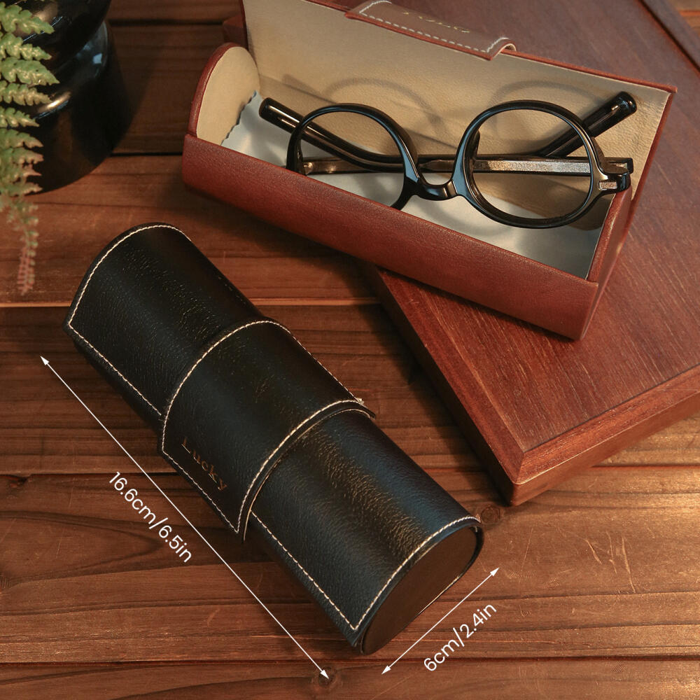 กล่องใส่แว่นตาหนังหุ้มแบบกำหนด - Monogram Custom Case บทวิจารณ์และราคา